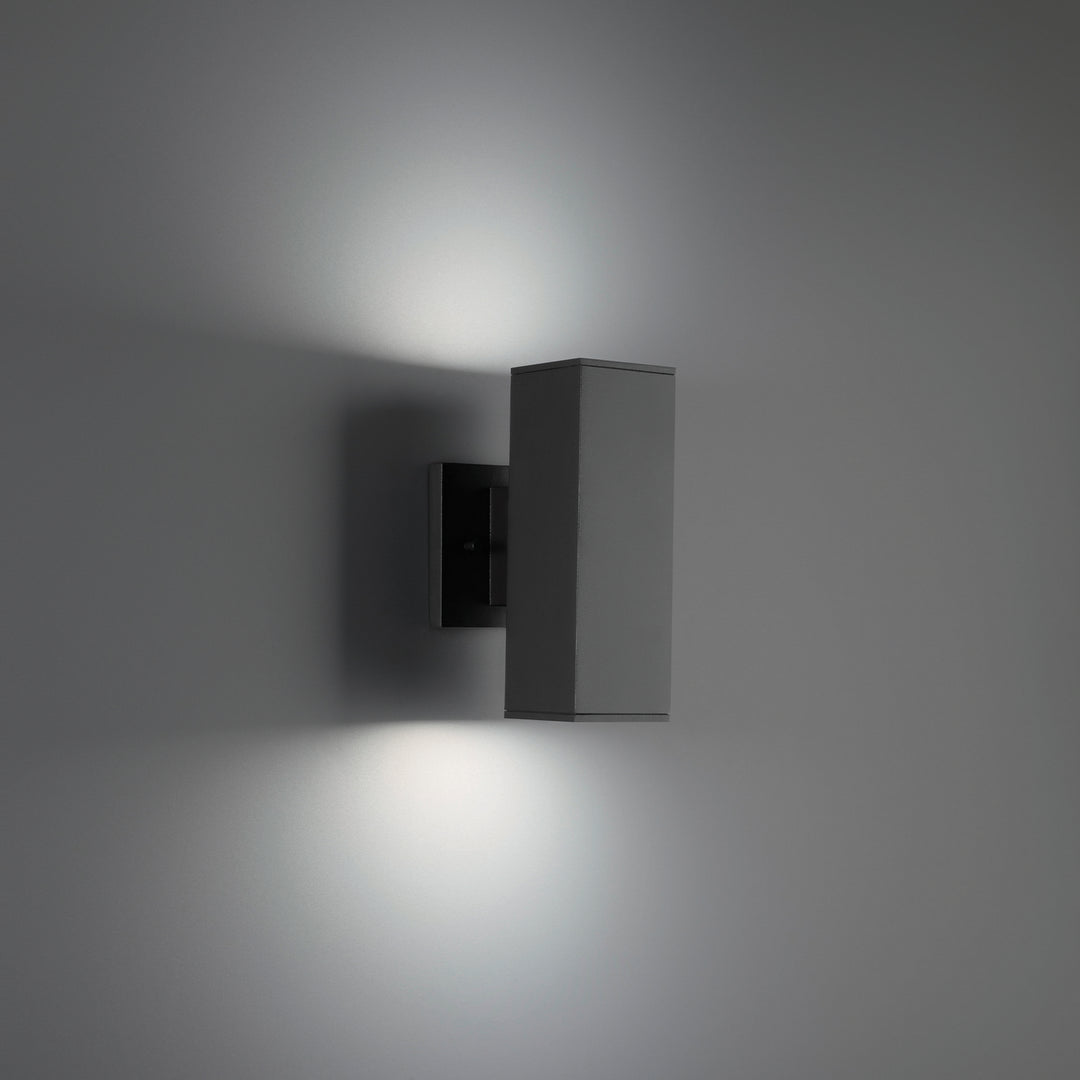 Wac Lighting WS-W220212-30-BK  Cubix Outdoor Black