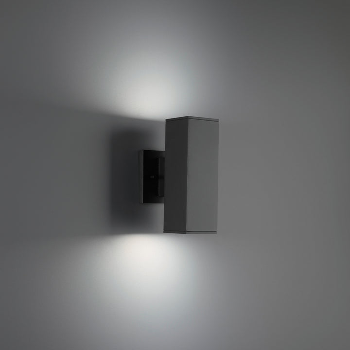 Wac Lighting WS-W220212-30-BK  Cubix Outdoor Black