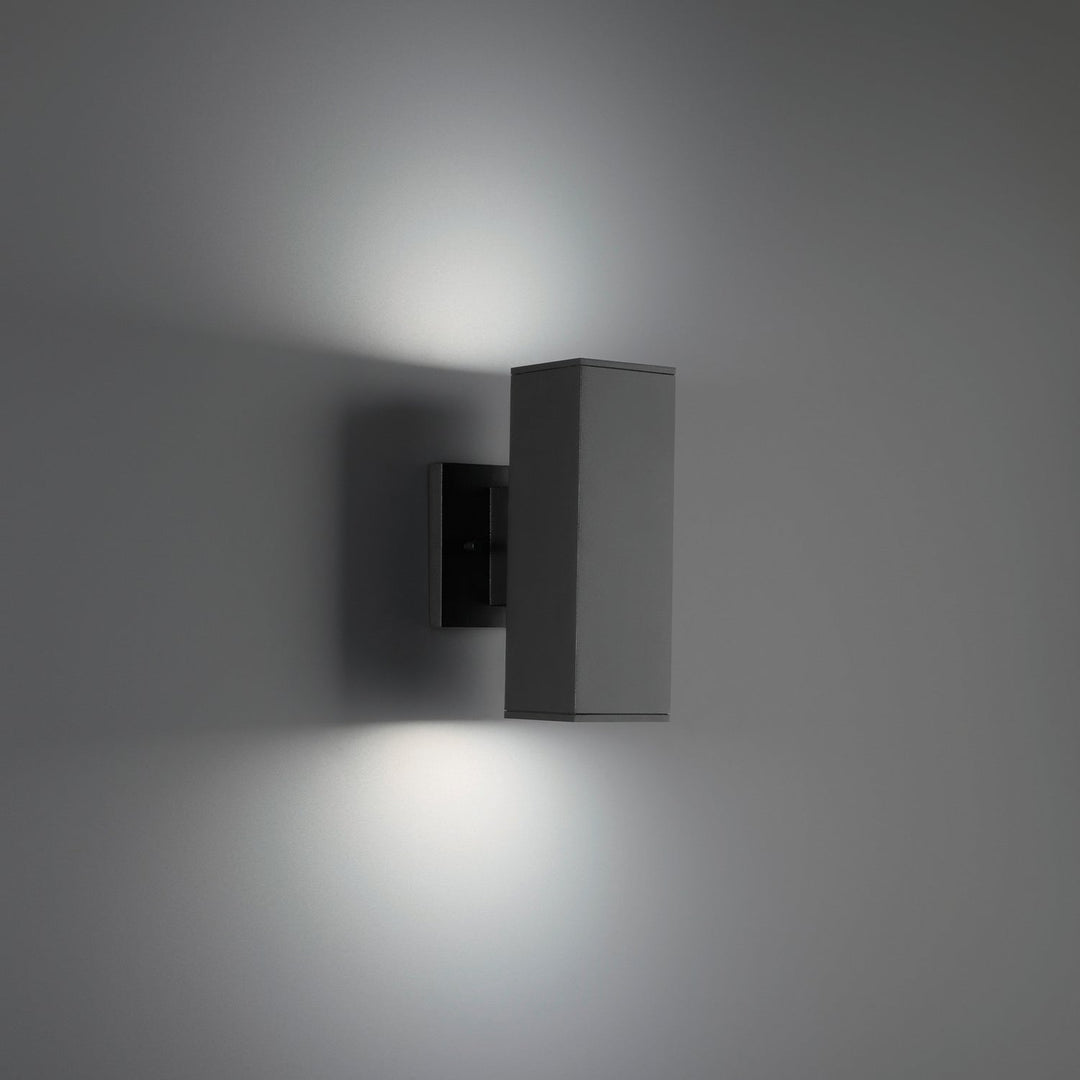Wac Lighting WS-W220212-30-BK  Cubix Outdoor Black
