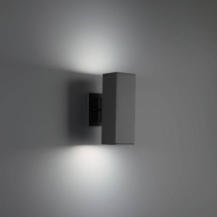 Wac Lighting WS-W220212-30-BK  Cubix Outdoor Black