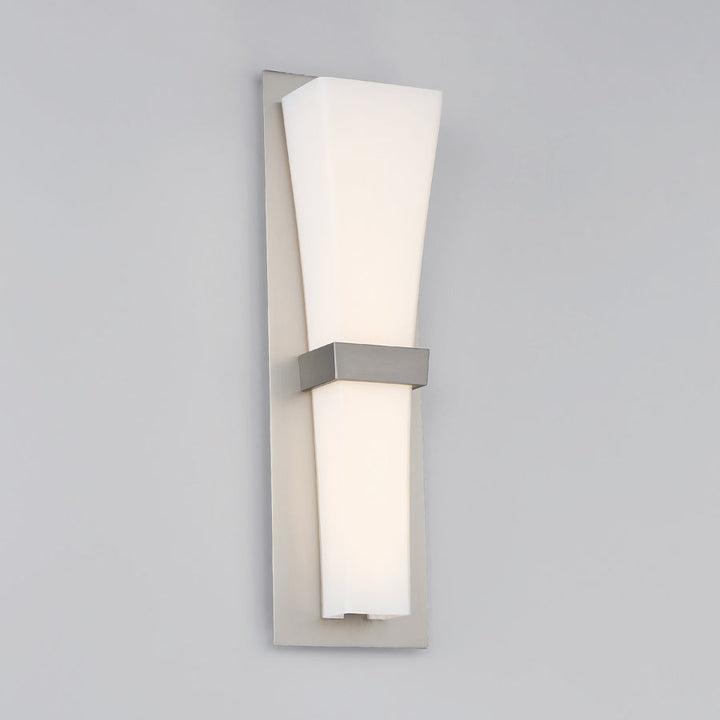 WAC Prohibition WS-45620-27-SN Wall Sconce Light - Satin Nickel