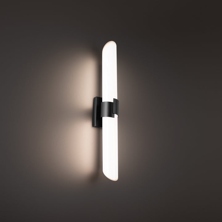 WAC Fallon WS-53223-BK Bath Vanity Light 4 in. wide - Black