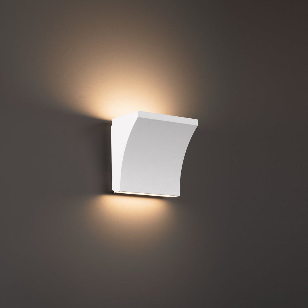 WAC Cornice WS-57205-27-WT Wall Sconce Light - White