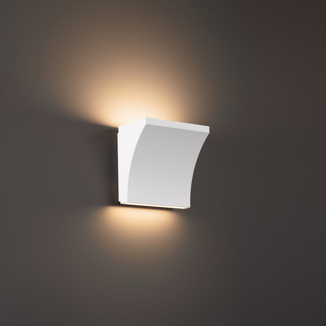 WAC Cornice WS-57205-27-WT Wall Sconce Light - White