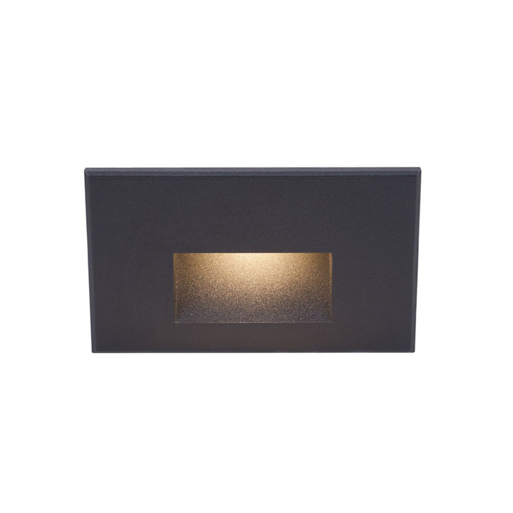 Wac Lighting WL-LED100-27-BK  Ledme Step And Wall Lights Utility Light Black On Aluminum