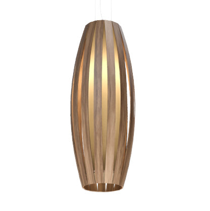 Accord Barrel 304.18 Pendant Light - American Walnut