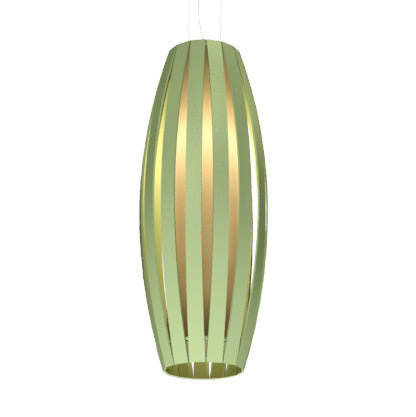 Accord Barrel 304.30 Pendant Light - Olive Green