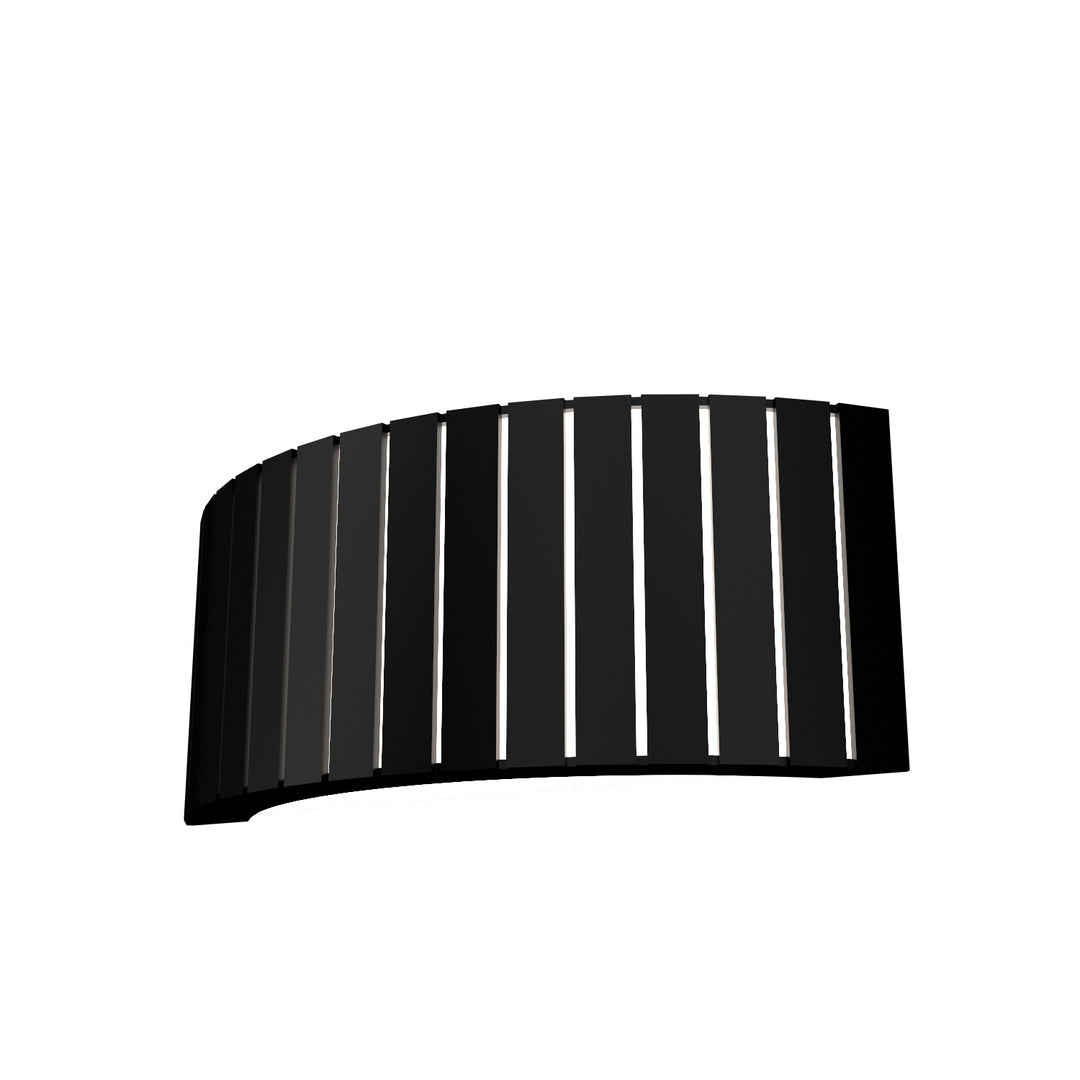 Accord Slatted 4039.02 Wall Light - Matta Black
