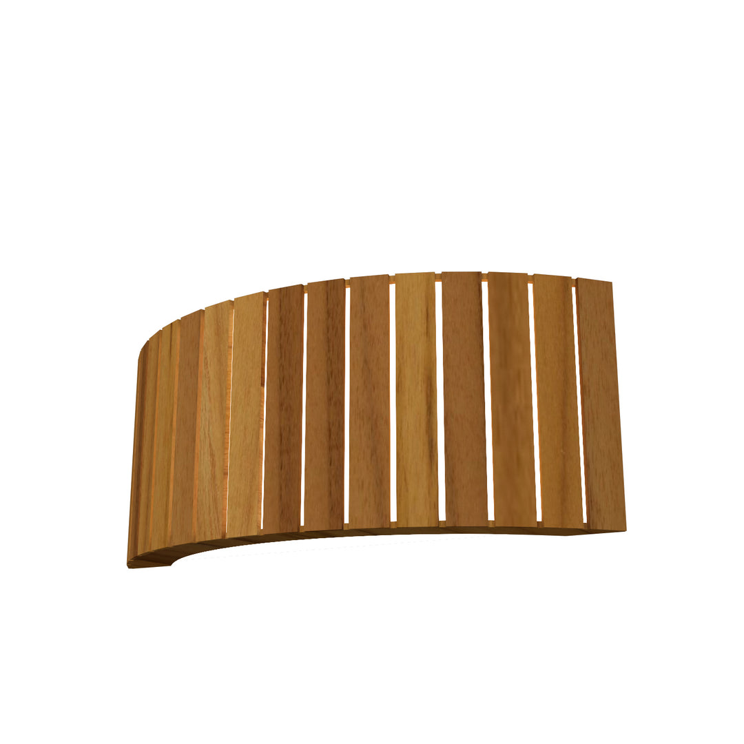 Accord Slatted 4039.12 Wall Light - Teak