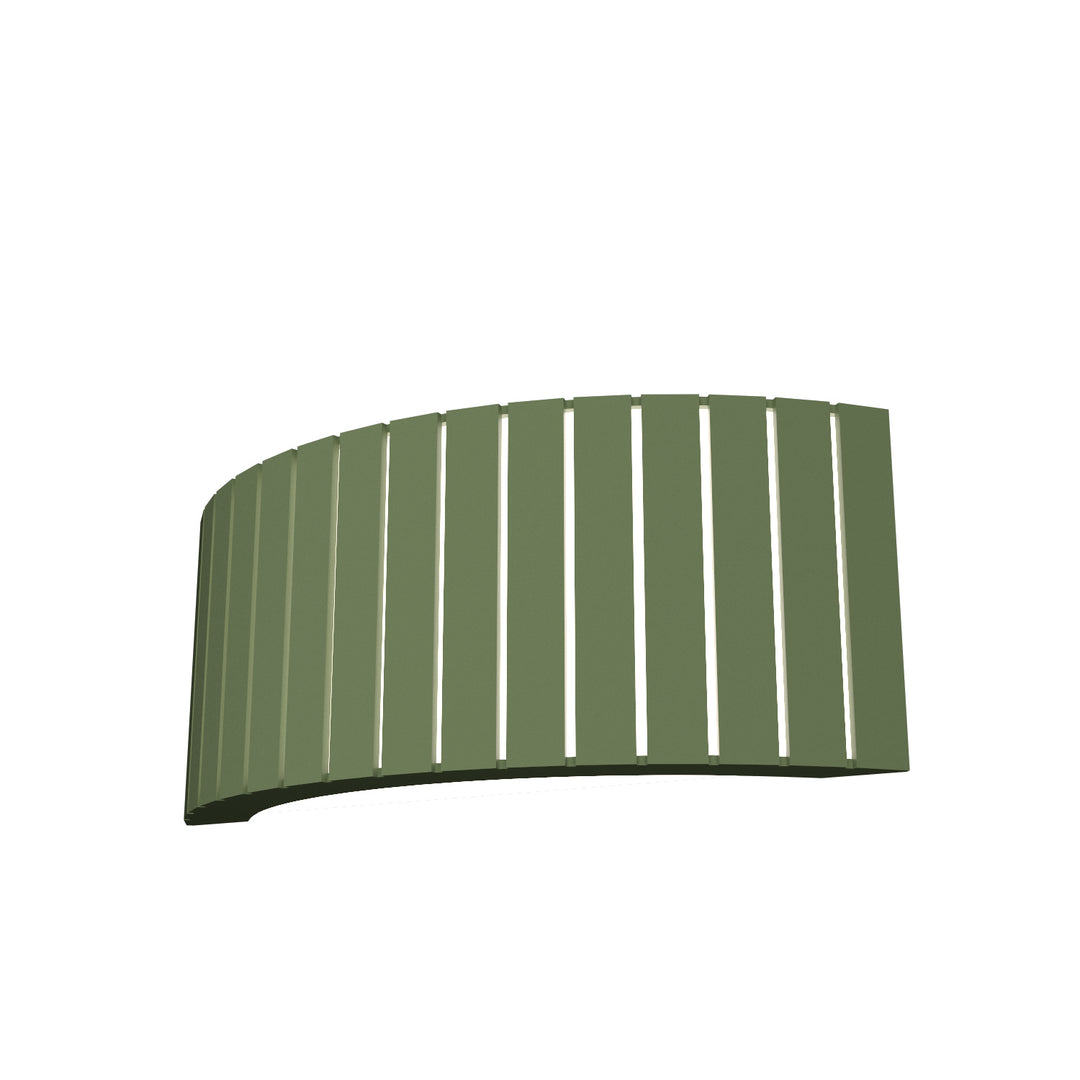 Accord Slatted 4039.30 Wall Light - Olive Green