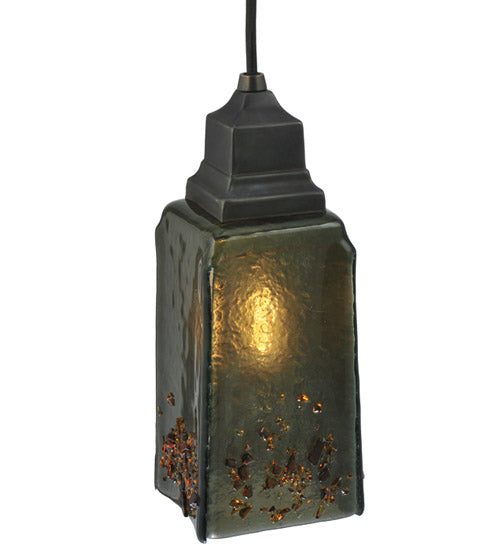 Meyda Tiffany Metro Fusion 121316 Pendant Light - Craftsman Brown