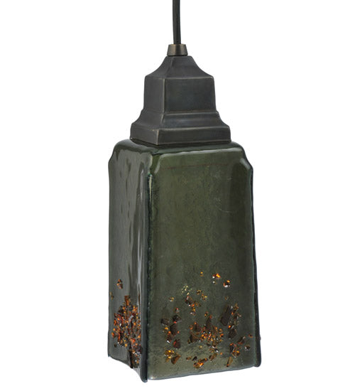 Meyda Tiffany Metro Fusion 121316 Pendant Light - Craftsman Brown
