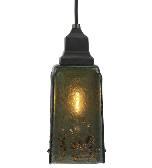 Meyda Tiffany Metro Fusion 121316 Pendant Light - Craftsman Brown