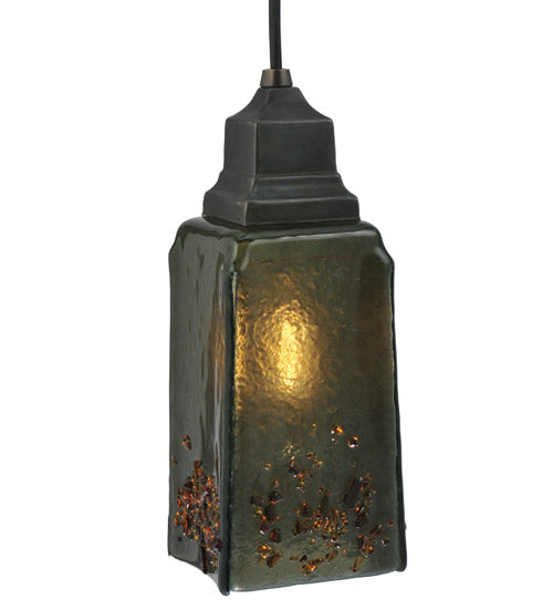 Meyda Tiffany Metro Fusion 121316 Pendant Light - Craftsman Brown