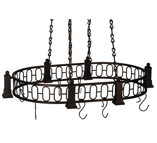Meyda Tiffany Revival 121343 Pendant Light - Mahogany Bronze
