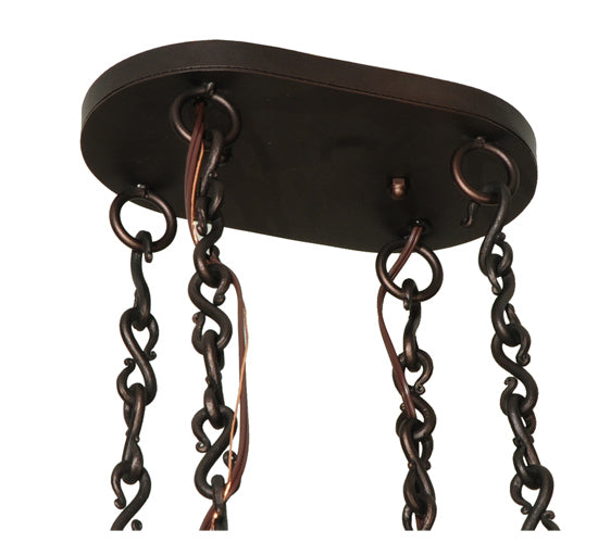 Meyda Tiffany Revival 121343 Pendant Light - Mahogany Bronze