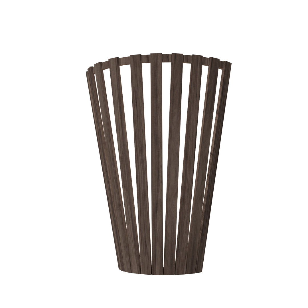 Accord Slatted 456.18 Wall Light - American Walnut