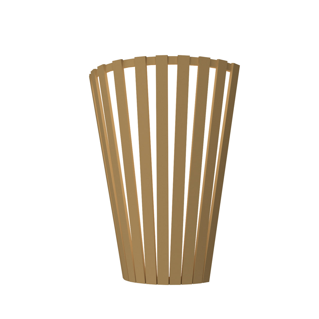Accord Slatted 456.27 Wall Light - Gold
