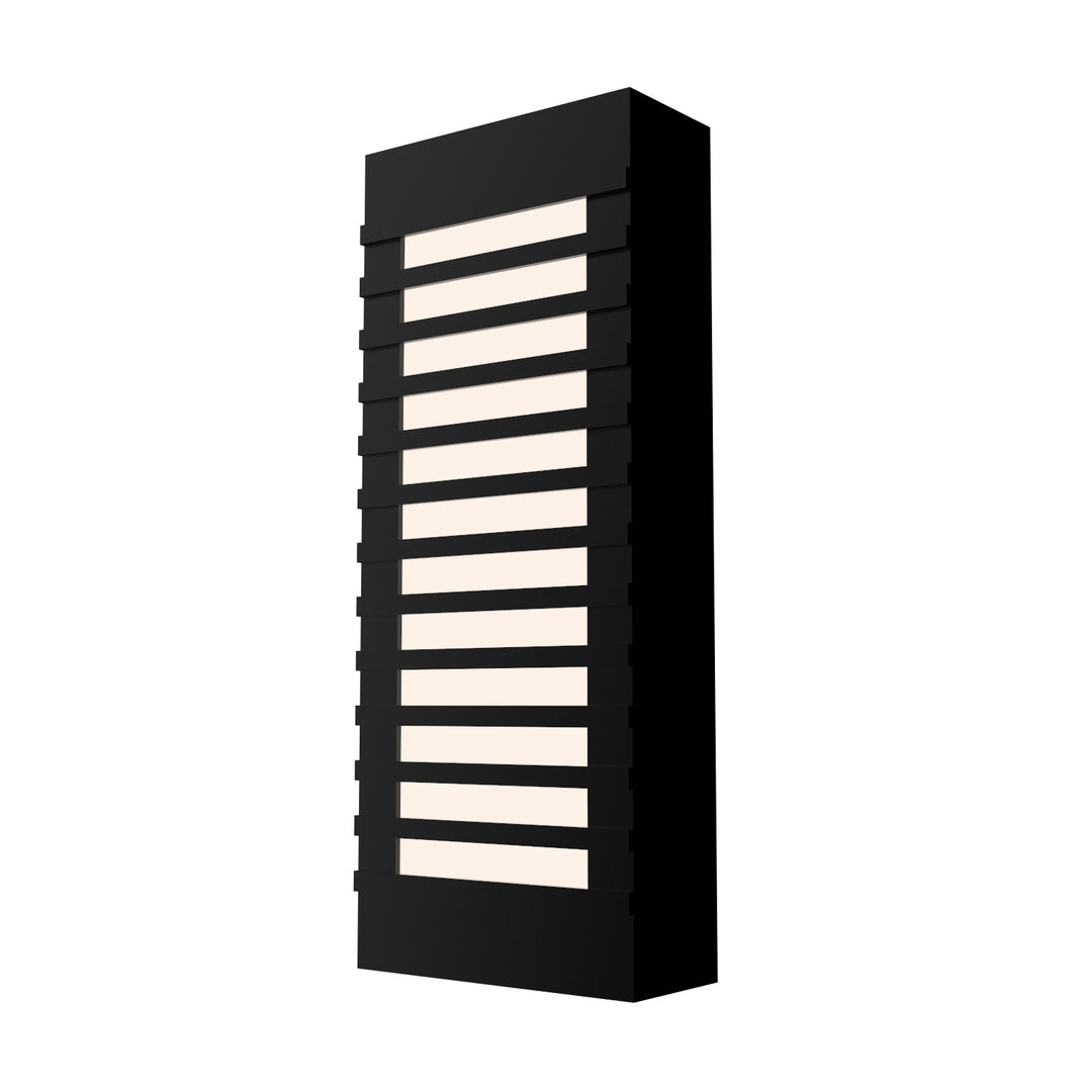 Accord Slatted 471.02 Wall Light - Matta Black
