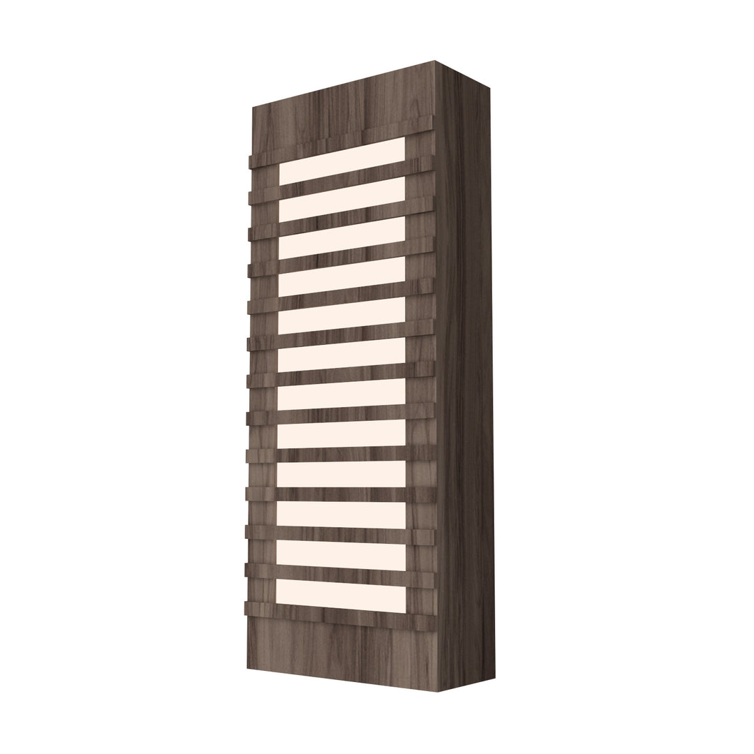 Accord Slatted 471.18 Wall Light - American Walnut