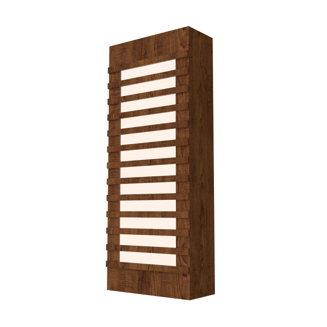 Accord Slatted 471.06 Wall Light - Imbuia
