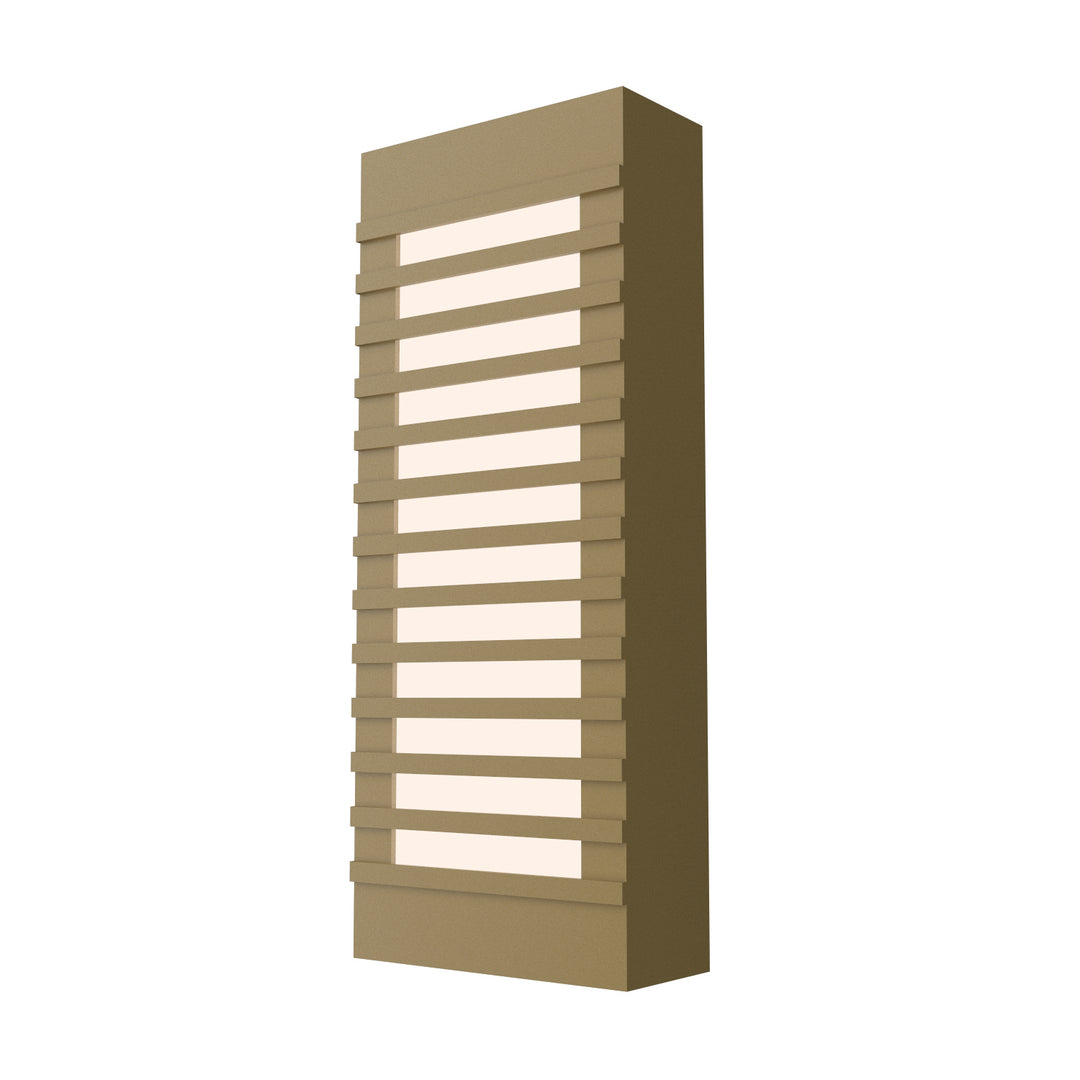 Accord Slatted 471.38 Wall Light - Pale Gold