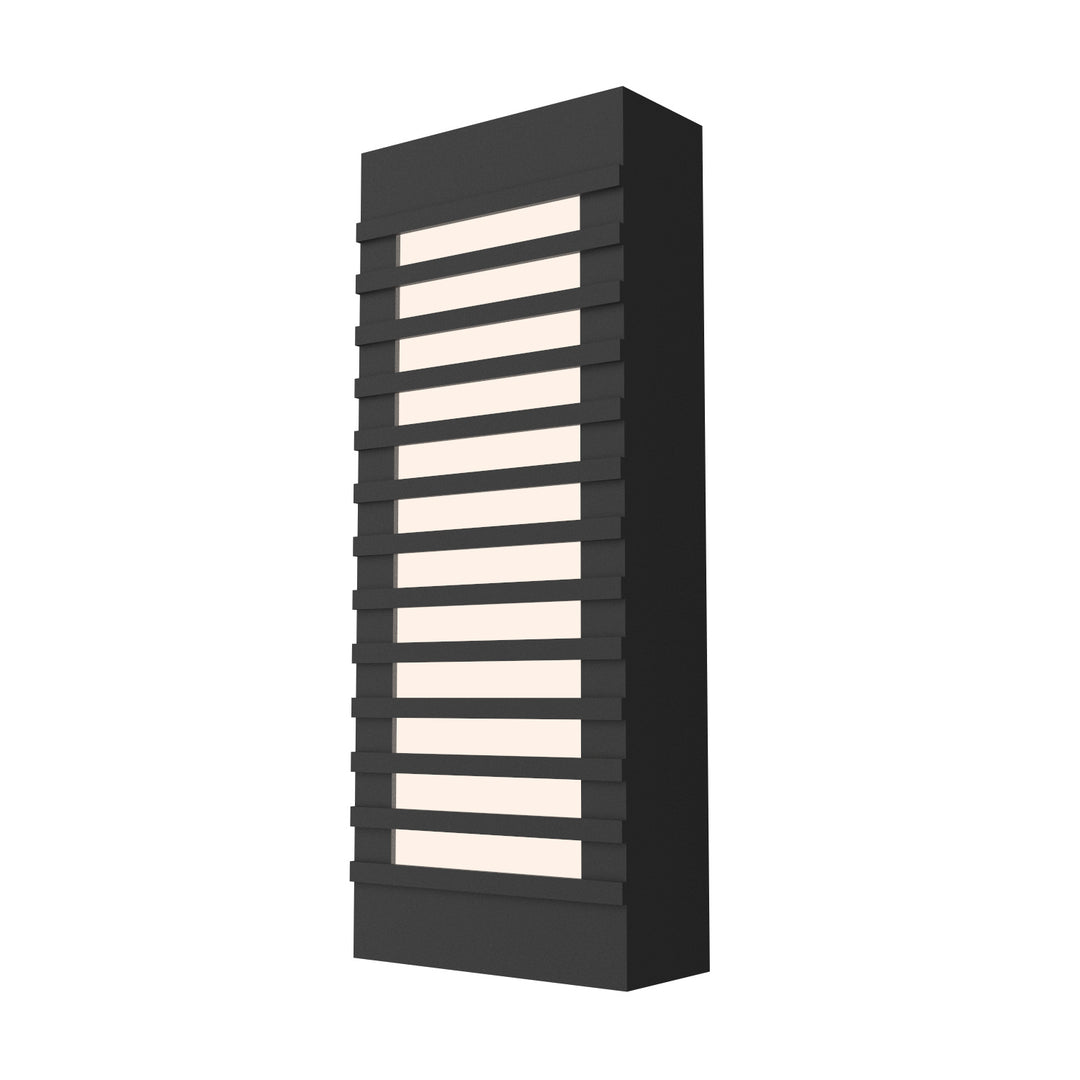 Accord Slatted 471.39 Wall Light - Lead Grey