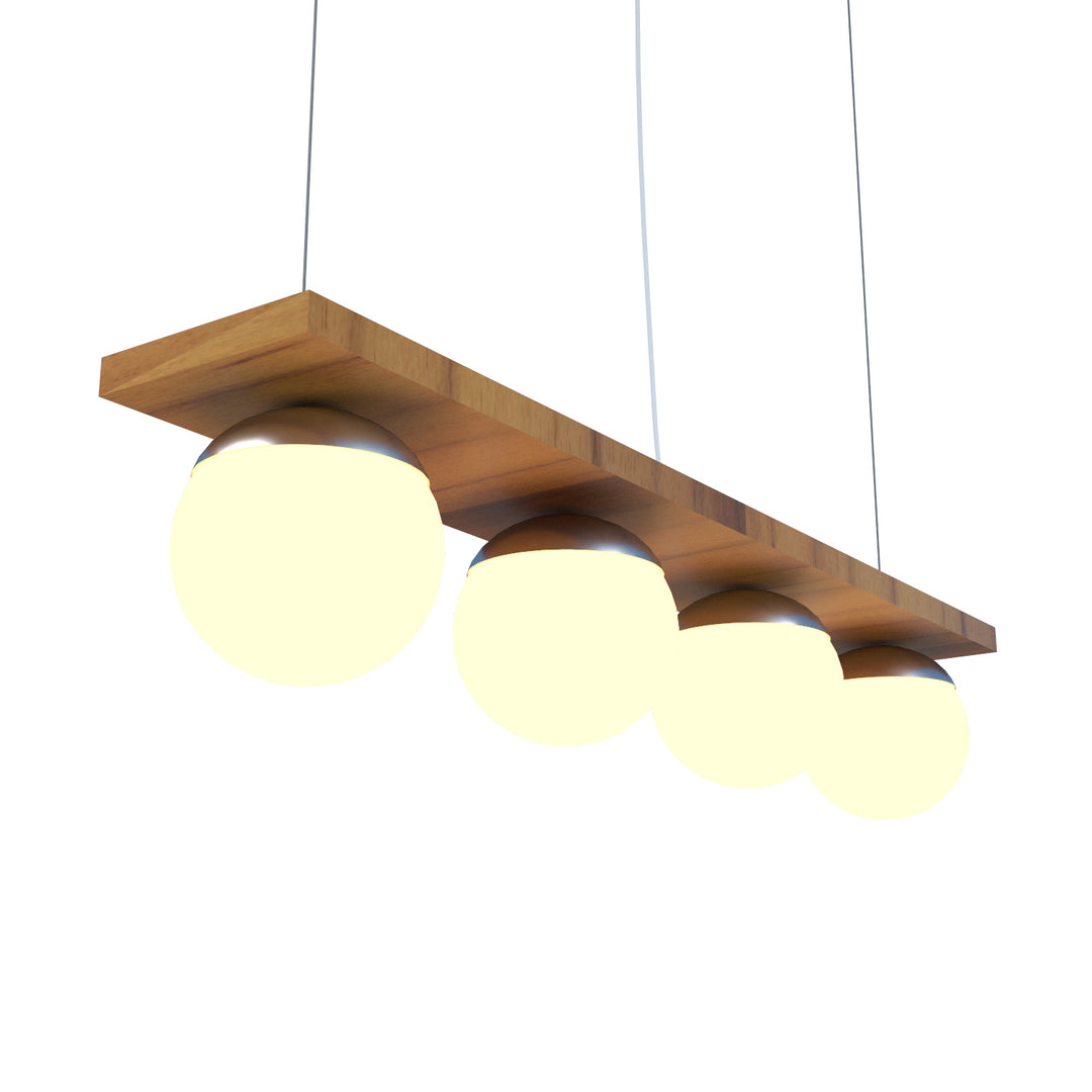 Accord Sfera 623.12 Pendant Light - Teak
