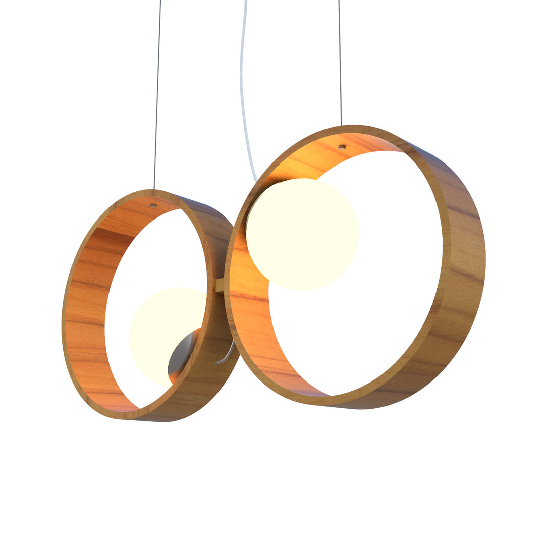 Accord Sfera 621.12 Pendant Light - Teak