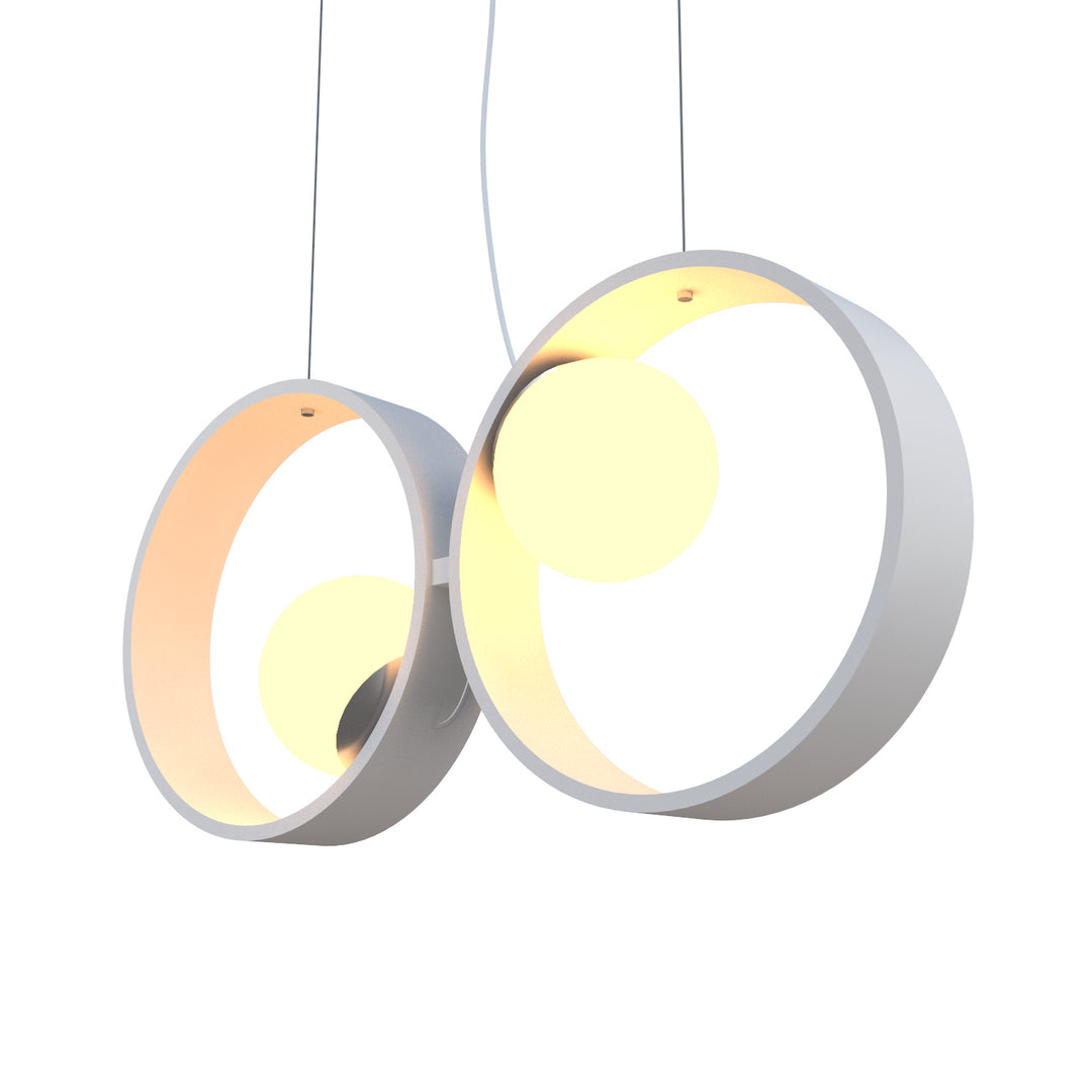 Accord Sfera 621.25 Pendant Light - Iredesent White