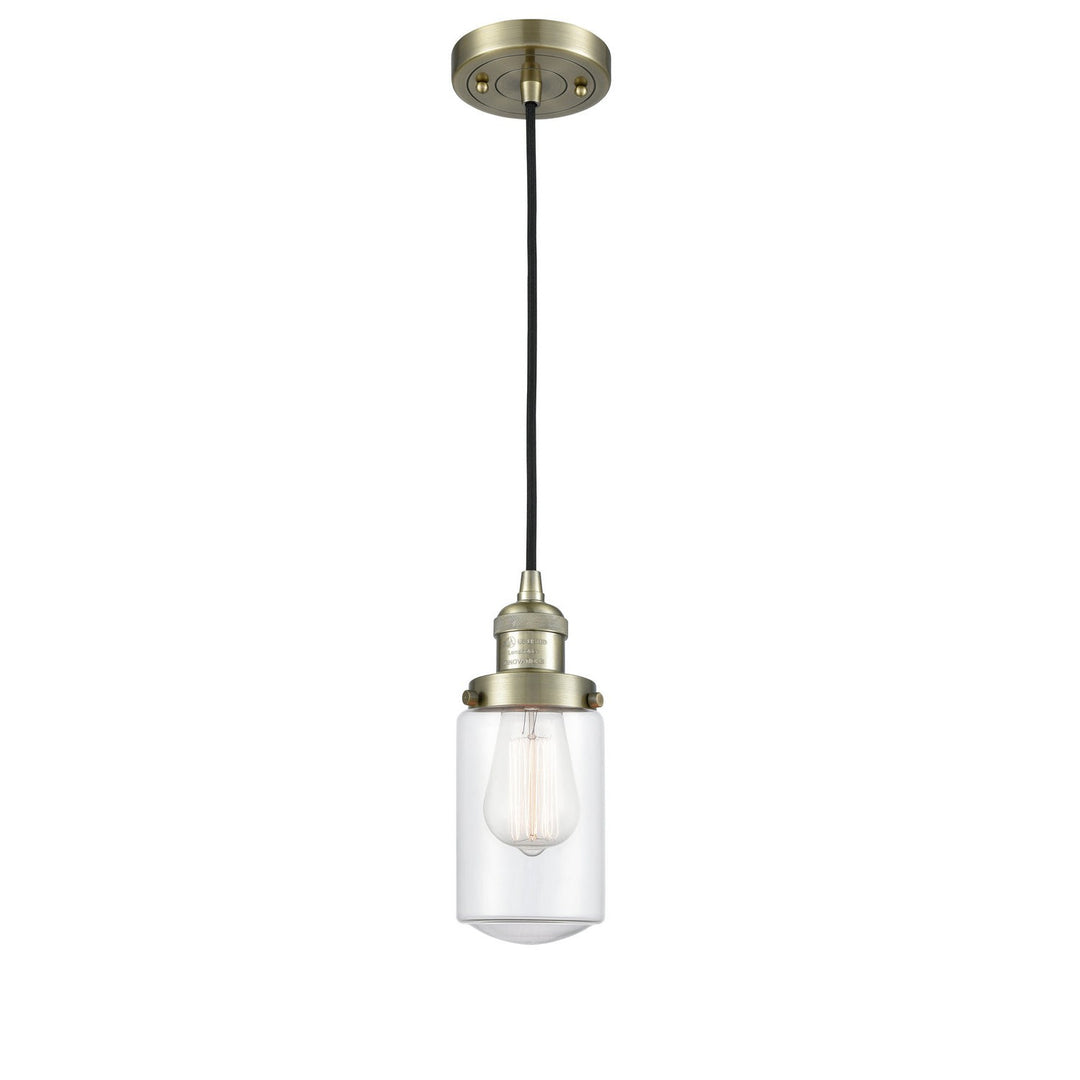 Innovations Franklin Restoration 201C-AB-G312-LED Pendant Light - Antique Brass