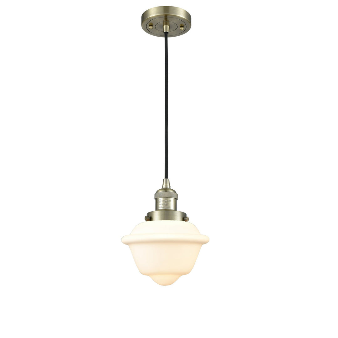 Innovations Franklin Restoration 201C-AB-G531 Pendant Light - Antique Brass