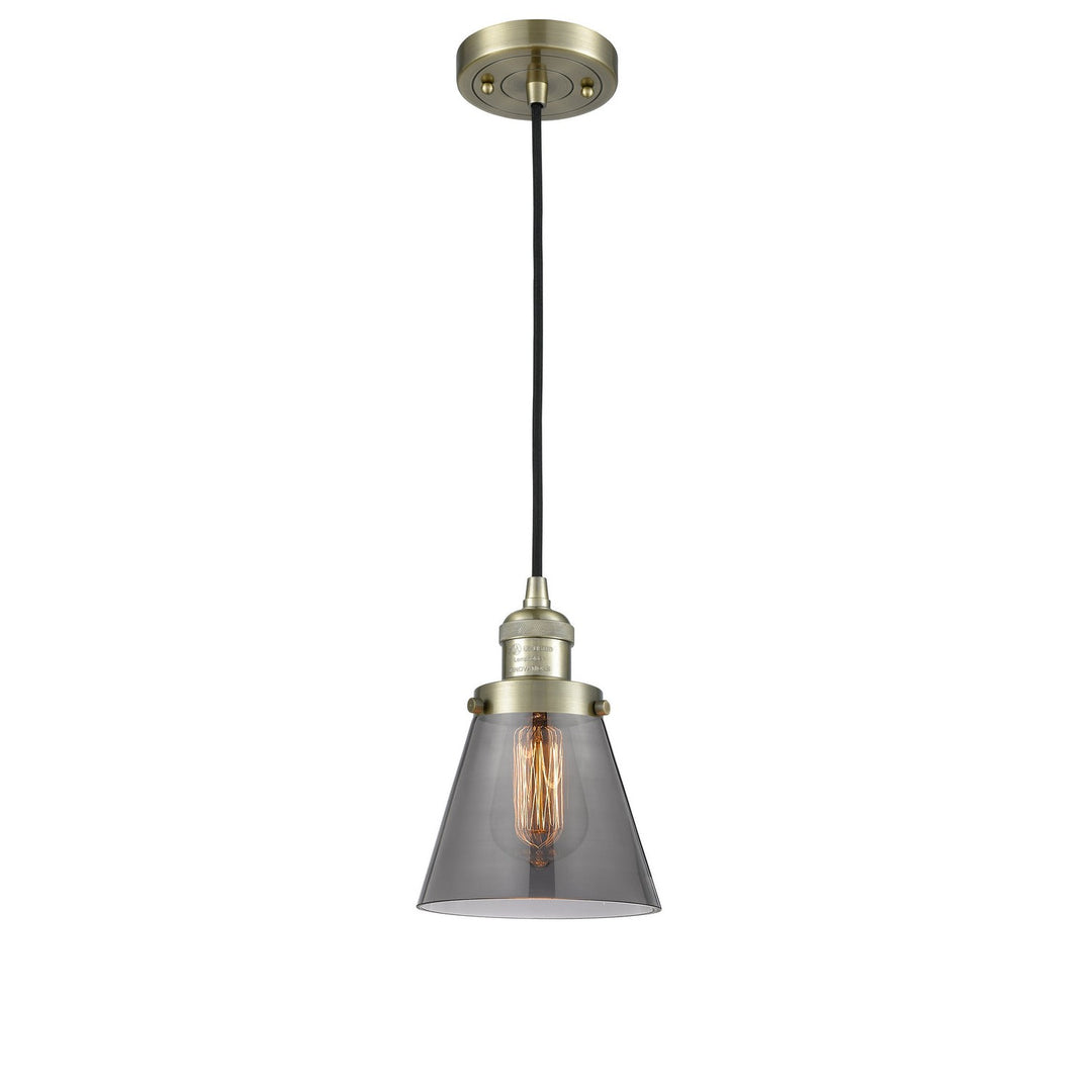 Innovations Franklin Restoration 201C-AB-G63-LED Pendant Light - Antique Brass