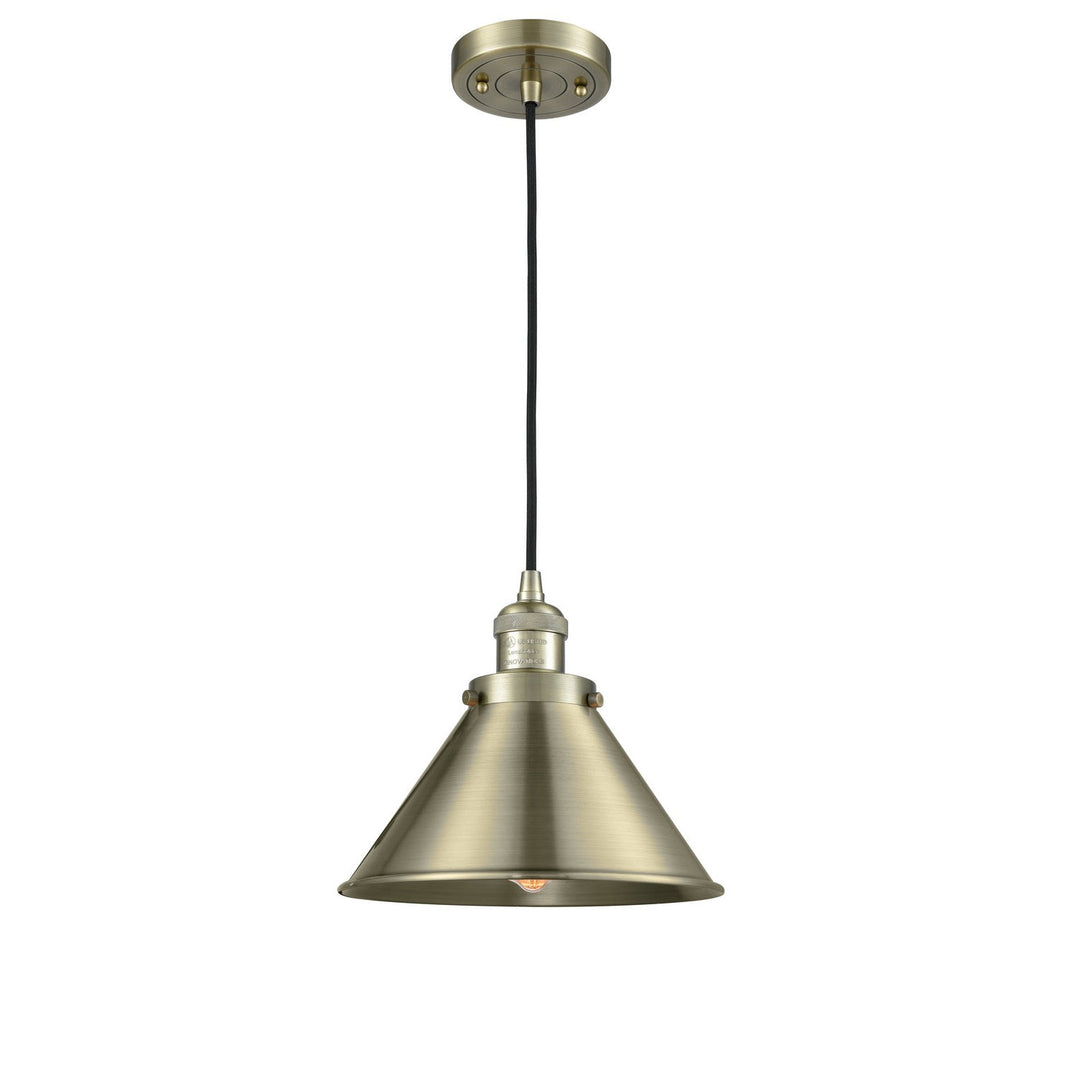 Innovations Franklin Restoration 201C-AB-M10-AB Pendant Light - Antique Brass