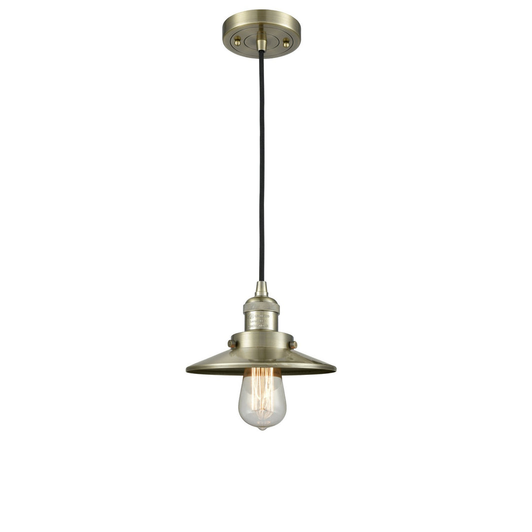 Innovations Franklin Restoration 201C-AB-M4 Pendant Light - Antique Brass