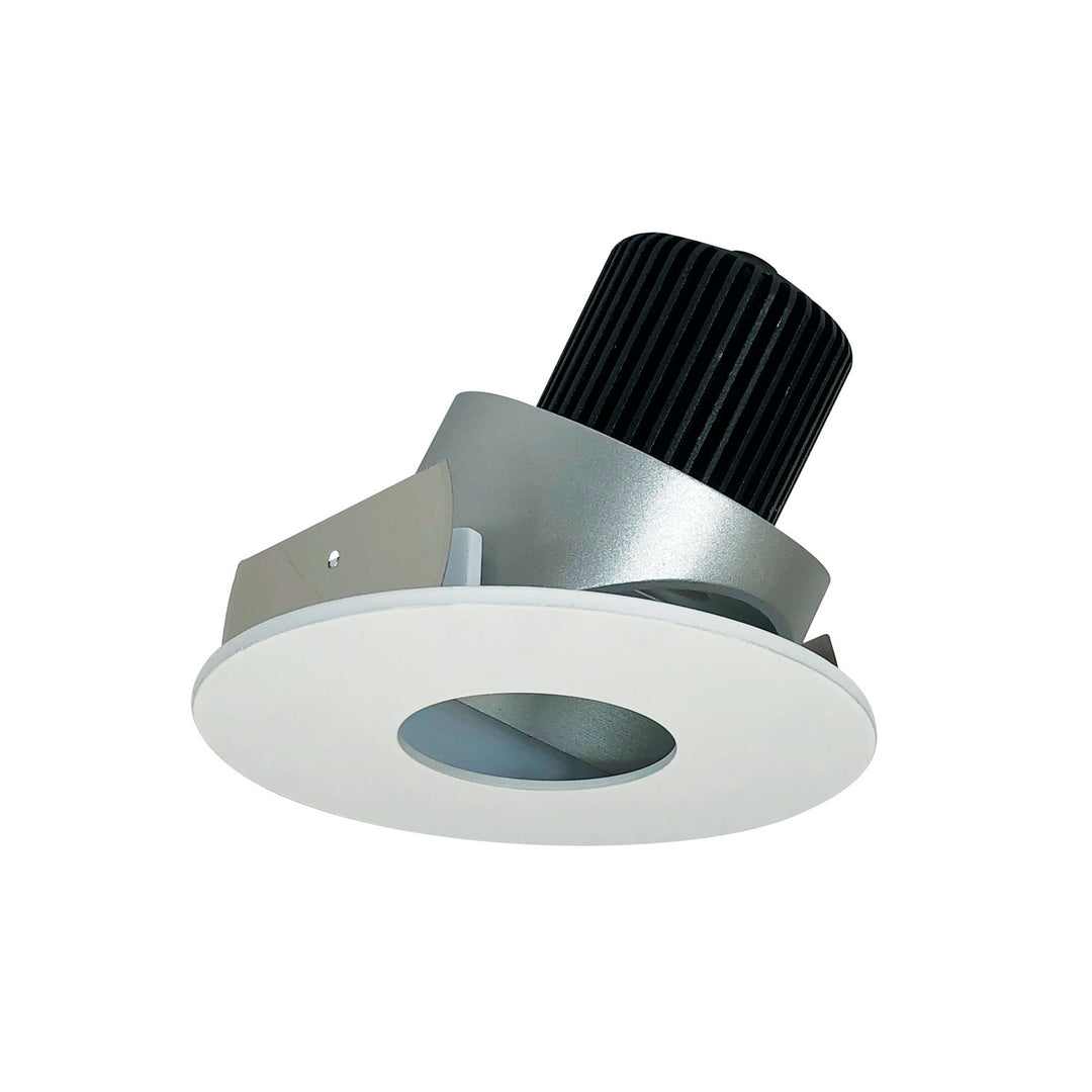 Nora Lighting NIO-4RPHA50XHZMPW/10   Recessed Light Haze Pinhole / Matte Powder White