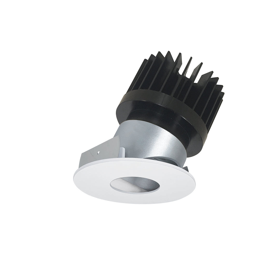 Nora Lighting NIO-4RPHA50XHZMPW/HL   Recessed Light Haze Pinhole / Matte Powder White