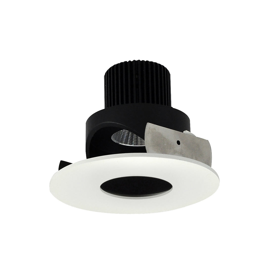 Nora Lighting NIO-4RPHACDXBMPW   Recessed Light Black Pinhole / Matte Powder White