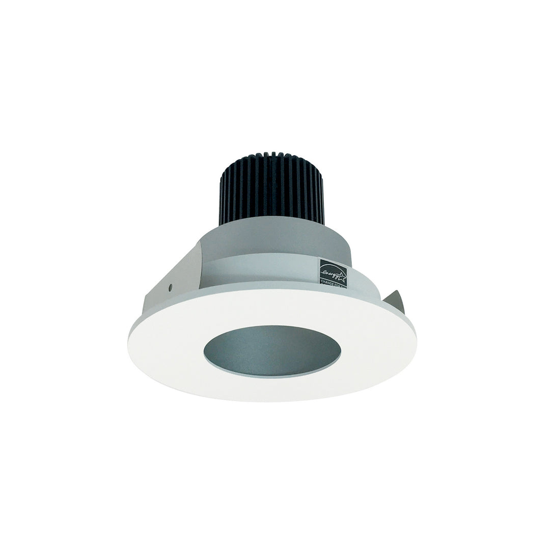 Nora Lighting NIO-4RPHCDXHZMPW   Recessed Light Haze Pinhole / Matte Powder White