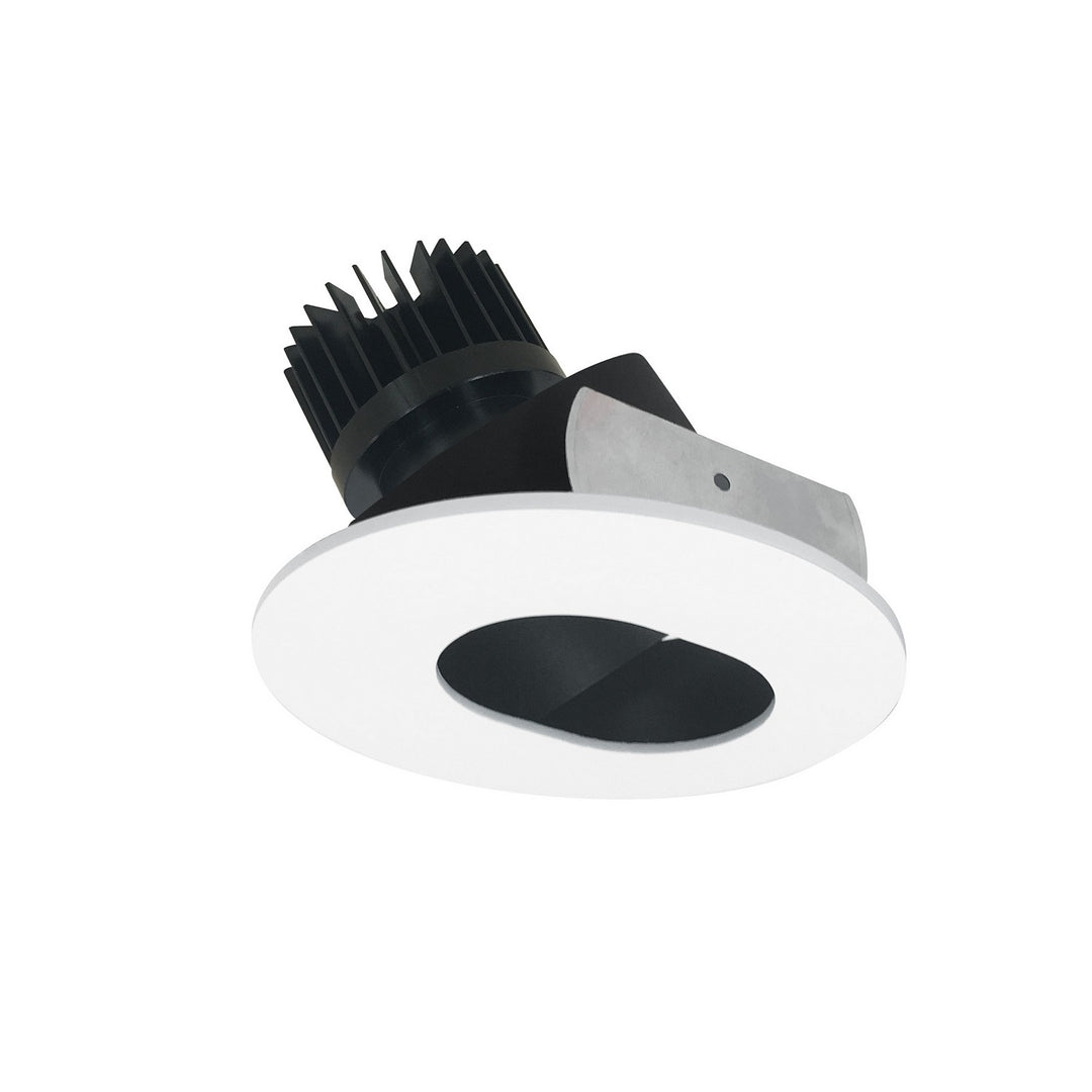 Nora Lighting NIO-4RSL27XBMPW/HL   Recessed Light Black Slot Aperture / Matte Powder White
