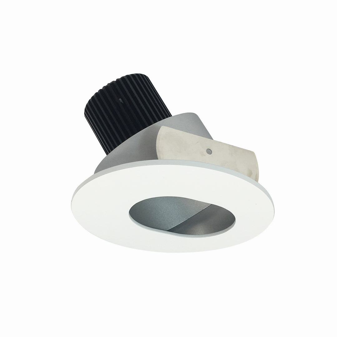 Nora Lighting NIO-4RSL27XHZMPW/10   Recessed Light Haze Slot Aperture / Matte Powder White