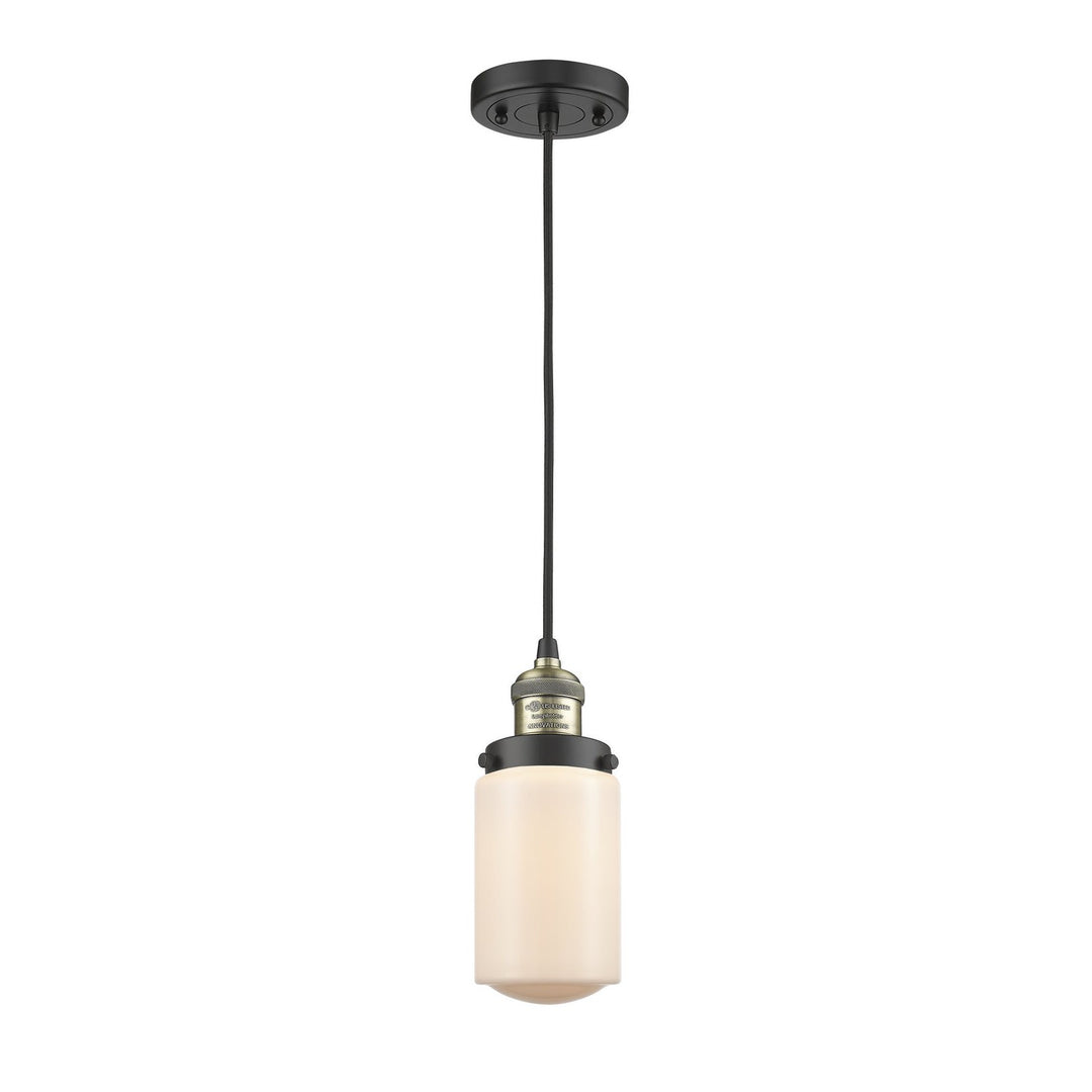 Innovations Franklin Restoration 201C-BAB-G311-LED Pendant Light - Black Antique Brass