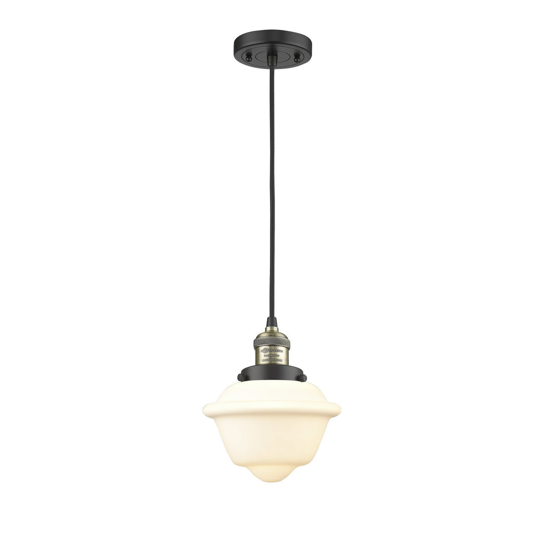 Innovations Franklin Restoration 201C-BAB-G531-LED Pendant Light - Black Antique Brass