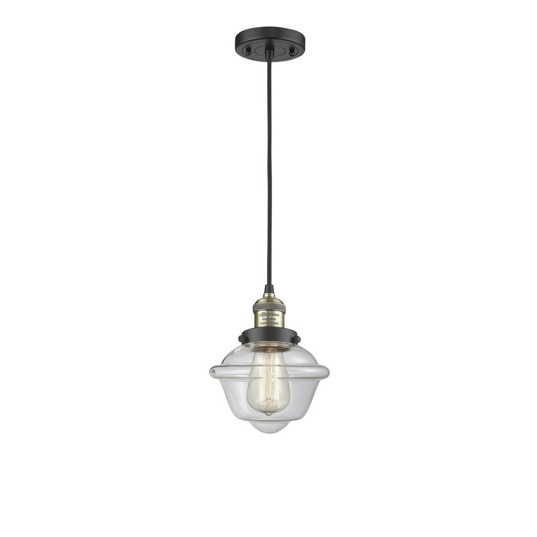 Innovations Franklin Restoration 201C-BAB-G532-LED Pendant Light - Black Antique Brass