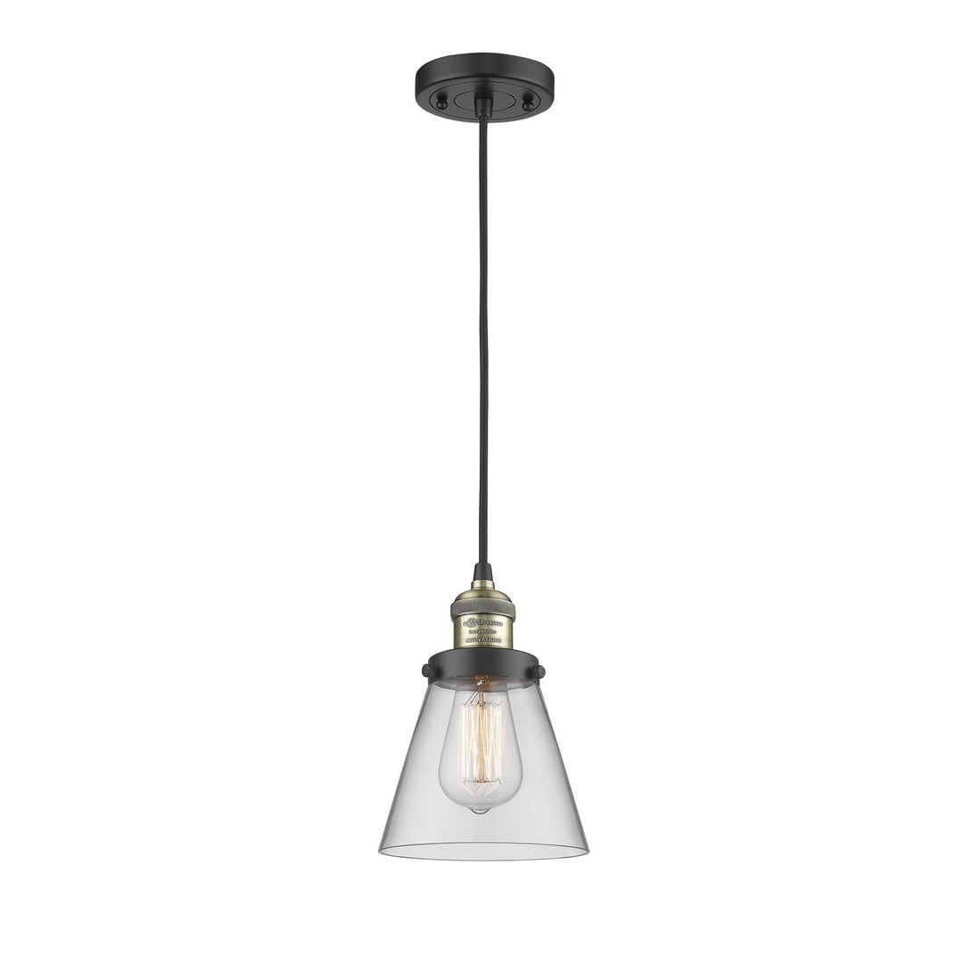 Innovations Franklin Restoration 201C-BAB-G62 Pendant Light - Black Antique Brass