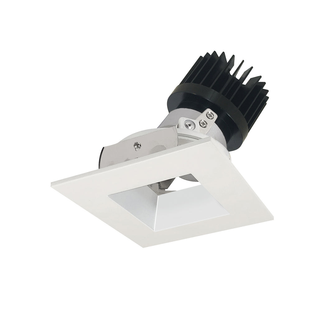 Nora Lighting NIO-4SDSQ27XMPW/HL   Recessed Light Matte Powder White / Matte Powder White