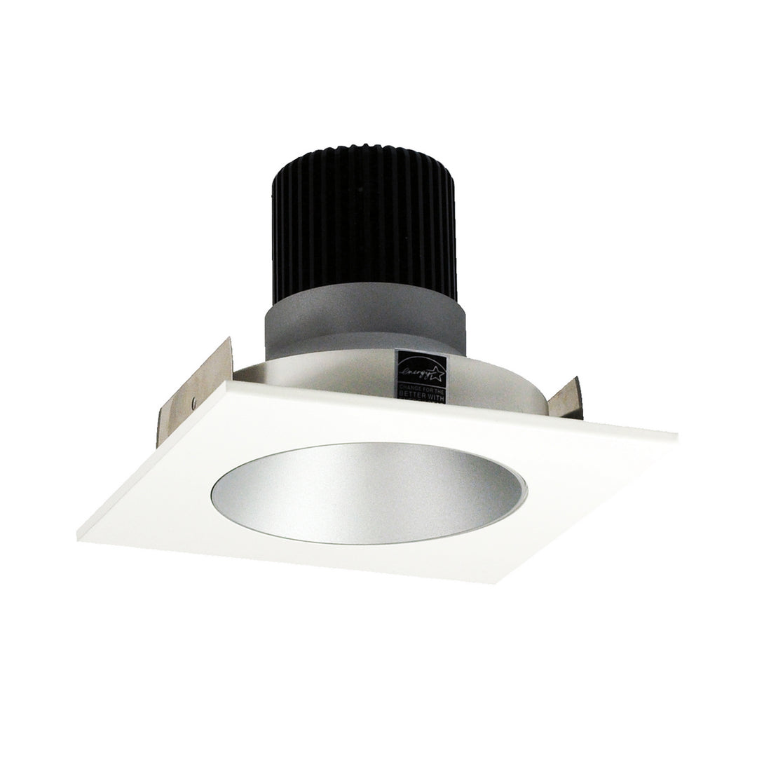 Nora Lighting NIO-4SNDCCDXHZMPW   Recessed Light Haze / Matte Powder White
