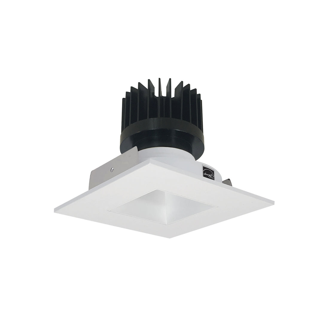 Nora Lighting NIO-4SNDSQ27XMPW/HL   Recessed Light Matte Powder White / Matte Powder White
