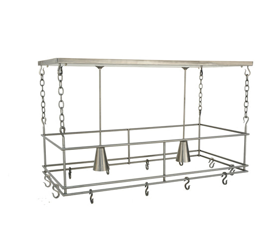 Meyda Tiffany Spartan 121711 Pendant Light - Steel, Stainless Steel