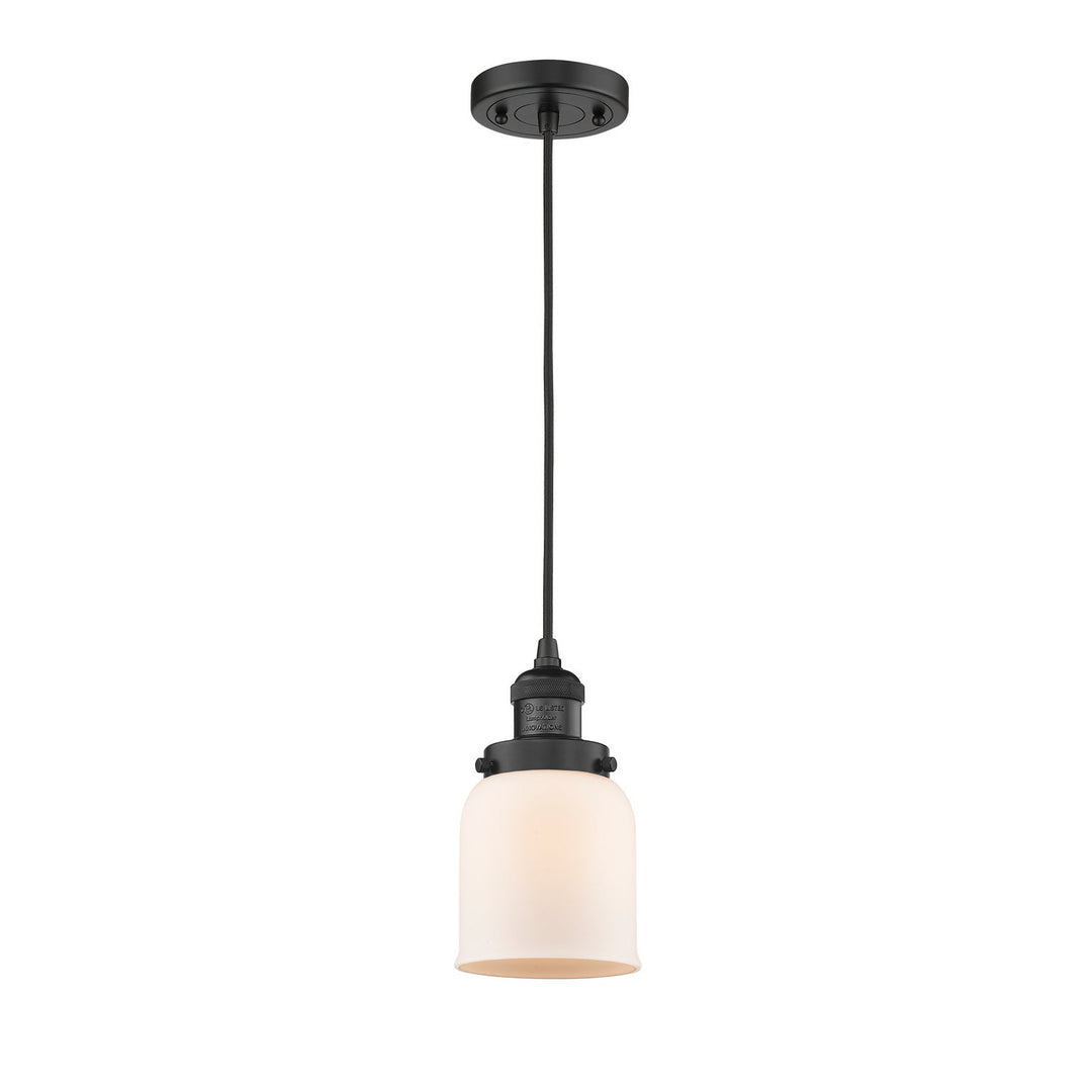 Innovations Franklin Restoration 201C-BK-G51 Pendant Light - Matte Black